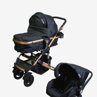 COCHE CUNA VOYAGE TRAVEL SYSTEM SEUL NEGRO NEGRO - 1