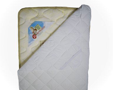 CUBRECOLCHÓN ARISTOCRATA BLANCO 70 X 130 - 1