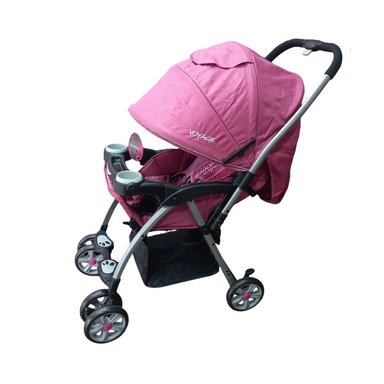 COCHE CUNA VOYAGE VG-710 750 ROSADO - 6