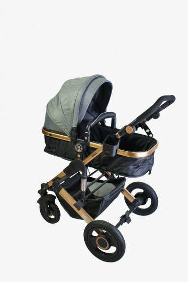 COCHE CUNA VOYAGE SEUL GRIS - 1