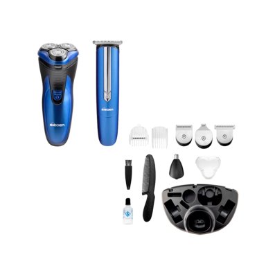 SET AFEITADORA SIEGEN Y MULTISTYLER SG-8440 ACERO INOX - 4