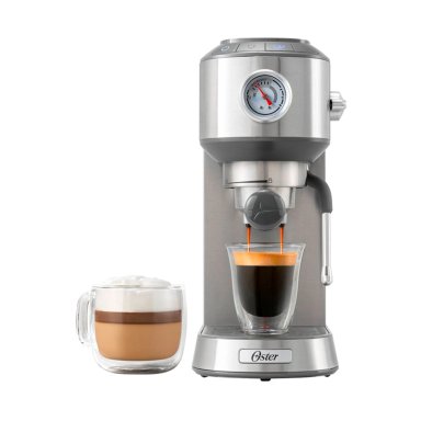 CAFETERA ESPRESSO COMPACTA OSTER BVSTEM7200 15BAR 1350W GRIS - 2