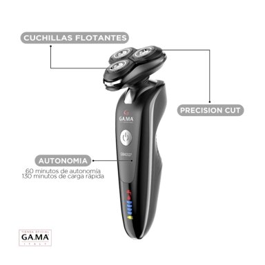 AFEITADORA INALAMBRICA GAMA GSH 2527 W&D MULTIFUNCION + ACC - 2