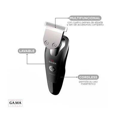 AFEITADORA INALAMBRICA GAMA GSH 2527 W&D MULTIFUNCION + ACC - 3