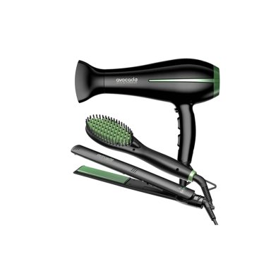 SET GAMA SECADOR BORA + ALISADOR ELEGANCE + CEPILLO AVOCADO - 2