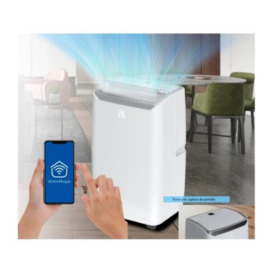 AIRE ACONDICIONADO THORBEN PORTATIL PAC 4 EN 1 WIFI 9000 BTU - 4