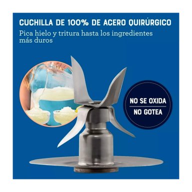 LICUADORA OSTER BLSTPEG-GPB VIDRIO 6 VEL + PULSO 800W GRIS - 5