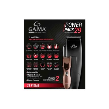 CORTADORA DE PELO GAMA GM562 29 PIEZAS CLIPPER MAGNÉTICO - 3
