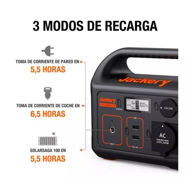 ESTACIÓN DE ENERGÍA PORTÁTIL JACKERY EXPLORER 240 OUTDOOR - 3