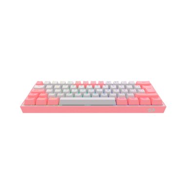 TECLADO INALAMBRICO REDRAGON FIZZ PRO K616-RGB PINK/WHITE - 4