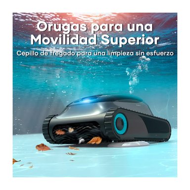 ROBOT AIPER LIMPIA PISCINAS INALÁMBRICO SCUBA S1 NEGRO - 4