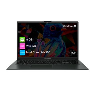 NOTEBOOK ASUS VIVOBOOK INTEL CORE I3 8GB 256GB SSD W11 15,6' - 1