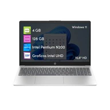 NOTEBOOK HP INTEL PENTIUM 4GB 128GB SSD 15.6' WIN11 - 1