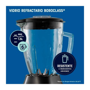 LICUADORA OSTER REVERSIBLE 3 VEL + PULSO BLSTPEGCRT 800W 1.5L - 8