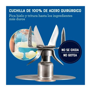 LICUADORA OSTER REVERSIBLE 3 VEL + PULSO BLSTPEGCRT 800W 1.5L - 9
