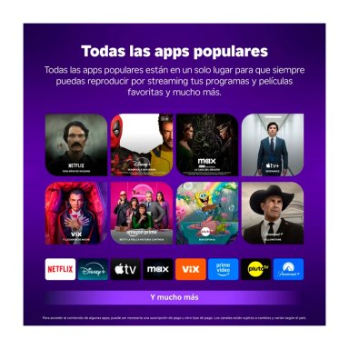 DISPOSITIVO DE STREAMING ROKU 4K-HDR 2025 NEGRO - 5