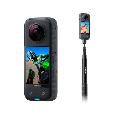 PACK INSTA360 CAMARA DE ACCION X3 + PALO DE SELFIE STICK INVISIBLE - 1