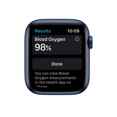 Reloj Apple Watch Series 6 40mm GPS + Wifi Blue Aluminum Case Deep Navy Sport Band - 3