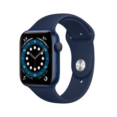 RELOJ APPLE WATCH SERIES 6 40MM GPS BLUE ALUMINUM CASE DEEP NAVY SPORT BAND - 1