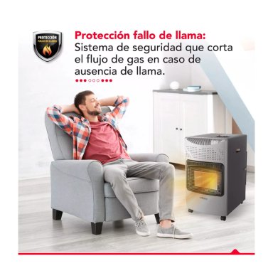 ESTUFA A GAS THORBEN GL 5K GRIS - 5