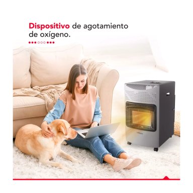 ESTUFA A GAS THORBEN GL 5K GRIS - 9
