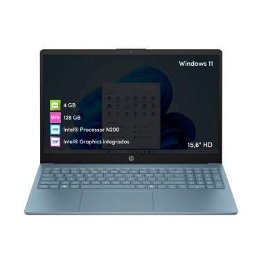 NOTEBOOK HP INTEL N200 4GB 128GB UFS 15.6' HD WIN11 - 1