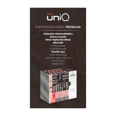CEPILLO SECADOR GAMA MULTISTYLER UNIQ STYLER FLOW 15 ACC - 7