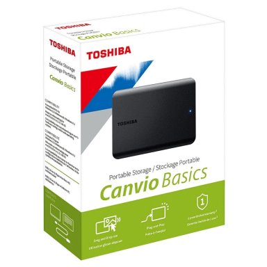 DISCO DURO EXTERNO TOSHIBA CANVIO BASICS 4TB USB 3.0 2.5' - 2
