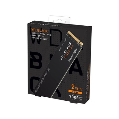 UNIDAD SSD WESTERN DIGITAL BLACK SN850X 2TB M.2 L7300MBS E6600MBS - 2