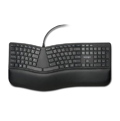 TECLADO KENSINGTON K75400ES PRO FIT ALAMBRICO ERGONOMICO USB2.0 NEGRO - 2