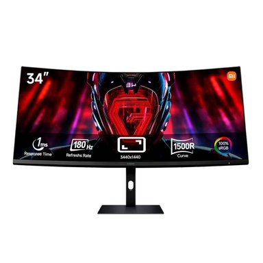 MONITO GAMER XIAOMI G34WQI 34' WQHD D-PORT,HDMI CURVO - 1