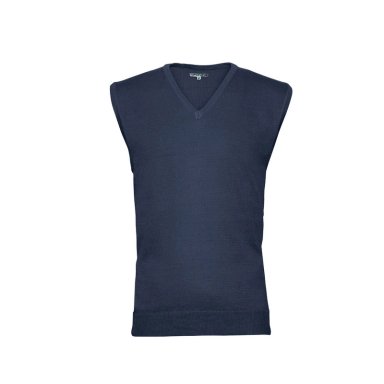 SWEATER CLASICO SIN MANGAS CUELLO V - 1