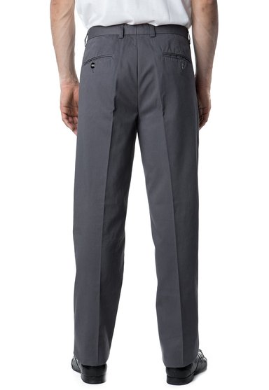 PANTALÓN HOMBRE KOTTING GRIS GABARDINA PINZADO - 2