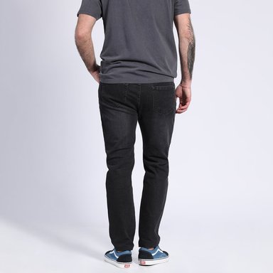 JEANS LINEA SPANDEX SLIM FIT EN COLOR NEGRO - 8