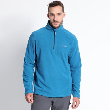 POLAR TERMICO HOMBRE VALLE DE LA LUNA HALF ZIPPER CELESTE - 1