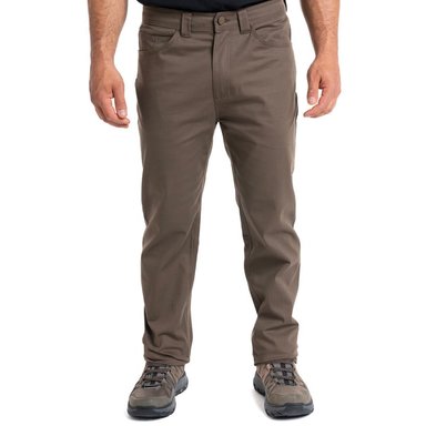 PANTALON HOMBRE CALAFATE MARRÓN ALGODÓN OUTDOOR - 1