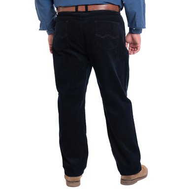 PANTALON COTELE 5 BOLSILLOS REGULAR FIT | AZUL MARINO - 2