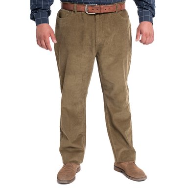 PANTALON COTELE 5 BOLSILLOS REGULAR FIT | KHAKI - 1