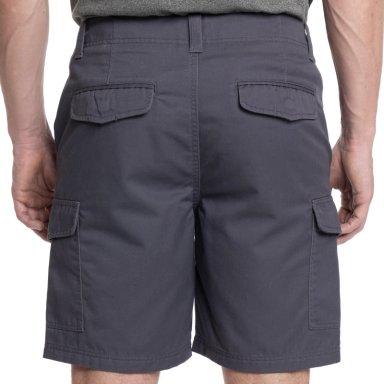 BERMUDA HOMBRE CARGO GABARDINA BOLSILLOS LATERALES | AZUL - 2