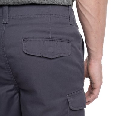BERMUDA HOMBRE CARGO GABARDINA BOLSILLOS LATERALES | AZUL - 3