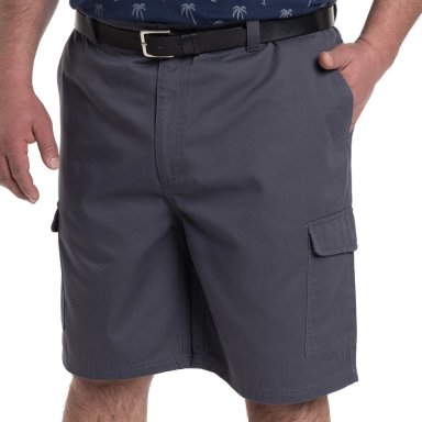 BERMUDA HOMBRE CARGO GABARDINA BOLSILLOS LATERALES | AZUL - 5