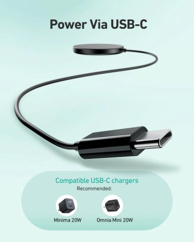 AUKEY CARGADOR CARGADOR INALÁMBRICO MAGNÉTICO PARA IPHONE 12 NEGRO - LC-A1 - 3