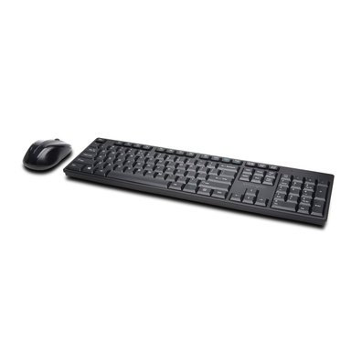 KIT TECLADO Y MOUSE INALÁMBRICO PRO FIT KENSINGTON - EN COLOR NEGRO - 1
