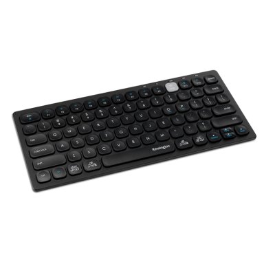 TECLADO WINDOWS / MAC OS INALÁMBRICO KENSINGTON K75502ES COMPACTO 3 CONEXIONES NEGRO - 1
