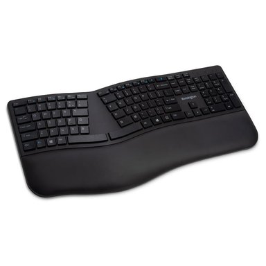 TECLADO UNIVERSAL INALÁMBRICO KENSINGTON K75401ES ERGONÓMICO - NEGRO - 1