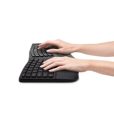 TECLADO UNIVERSAL INALÁMBRICO KENSINGTON K75401ES ERGONÓMICO - NEGRO - 3