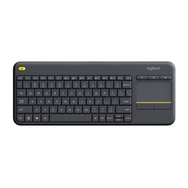 TECLADO INALÁMBRICO LOGITECH 920-007123 TOUCHPAD K400 PLUS NEGRO - 1