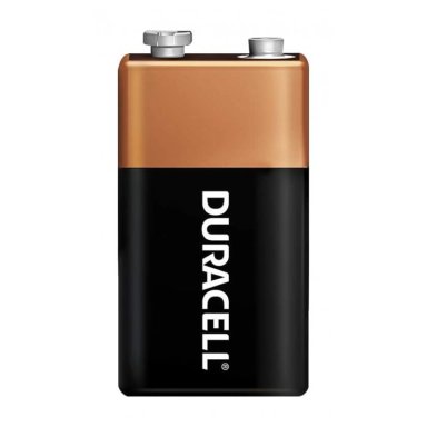 BATERÍA 9V DURACELL ALCALINA UNIDAD - 1