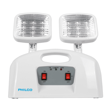 PHILCO LAMPARA DE EMERGENCIA 2 FOCOS AT58 - 1