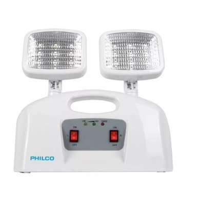 PHILCO LAMPARA DE EMERGENCIA 2 FOCOS AT58 - 7